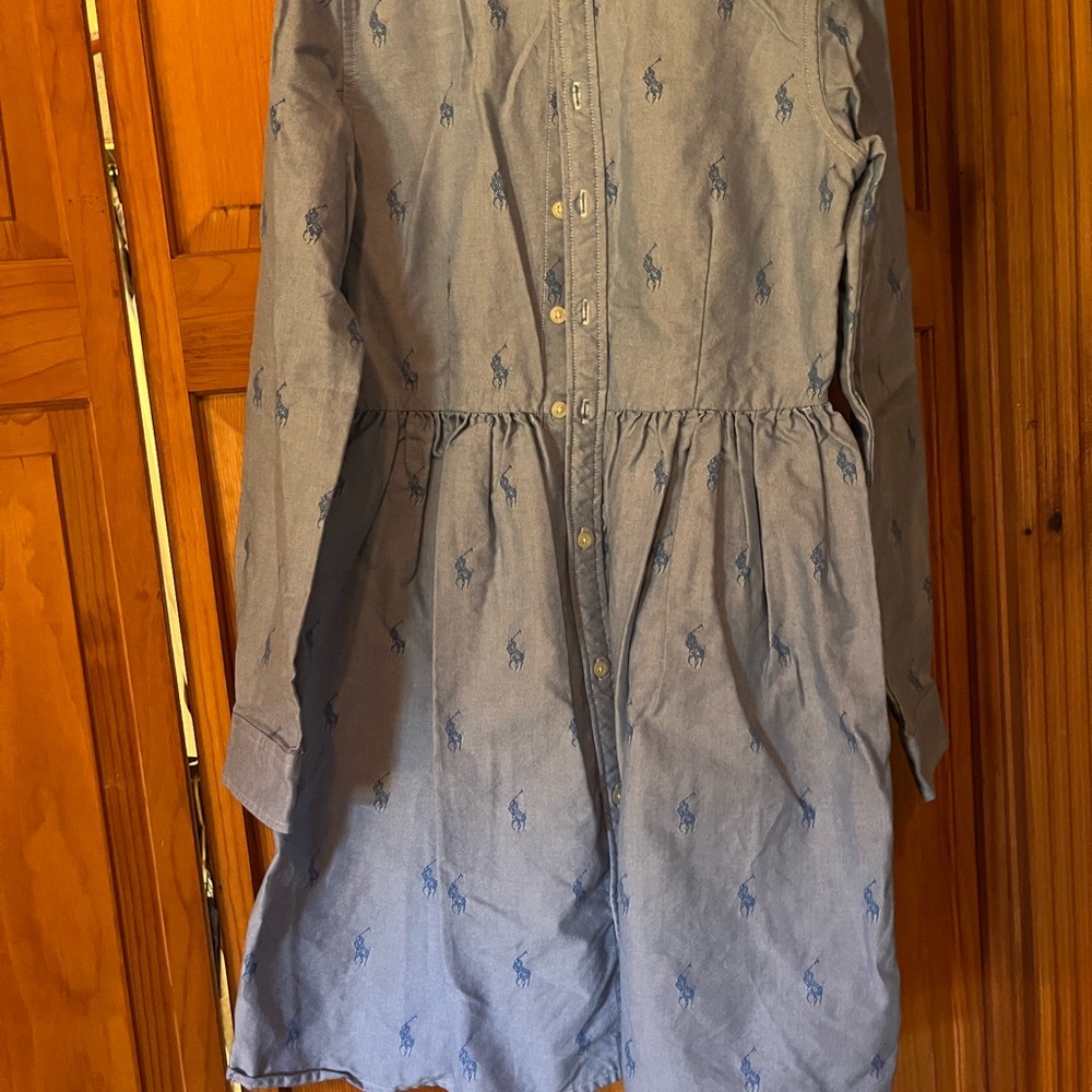 Ralph Lauren Blue Kids Dress